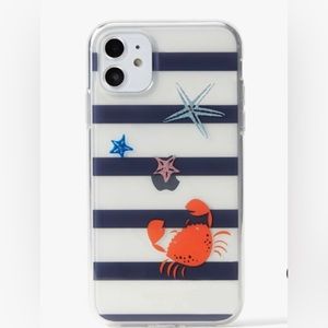 ♠️NWT♠️ KATE SPADE JEWELED SANDCASTLE IPHONE 11 CASE ♠️